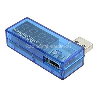 USB вольтметр + амперметр 